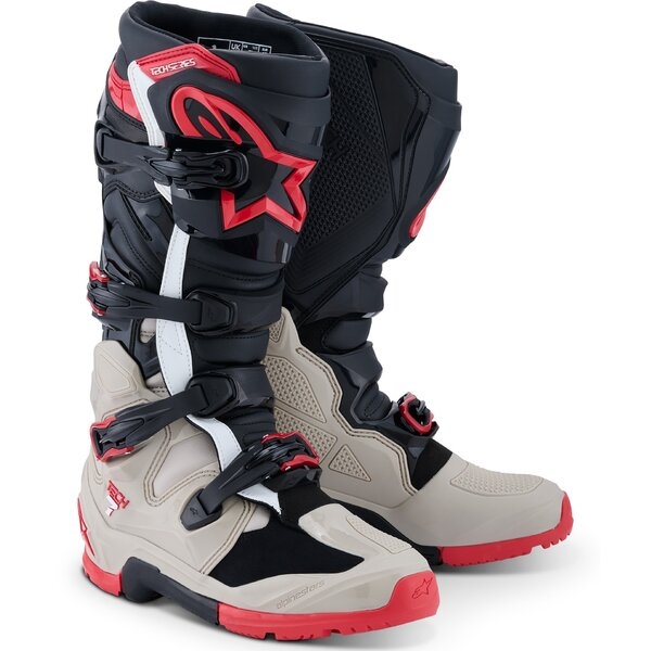 Cizme cross-enduro ALPINESTARS TECH 7 ENDURO 2026 40.5 Negru/Antracit/Alb, 12