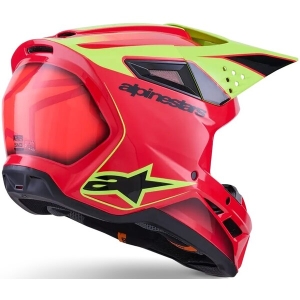 Casca cross-enduro ALPINESTARS S-M3 FRAY ECE06 M Rosu/Galben fluo/Negru, 5