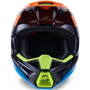 Casca cross-enduro ALPINESTARS S-M3 FRAY ECE06 M Rosu/Galben fluo/Negru, 7