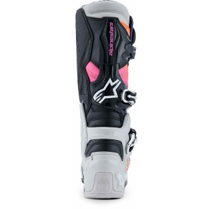 Cizme cross-enduro ALPINESTARS TECH 7 2025 42 Negru/Rosu fluo/Roz fluo, 7