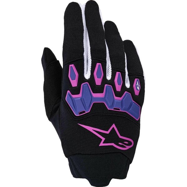 Manusi cross-enduro ALPINESTARS FULL BORE V2 S Mov/Negru, 14