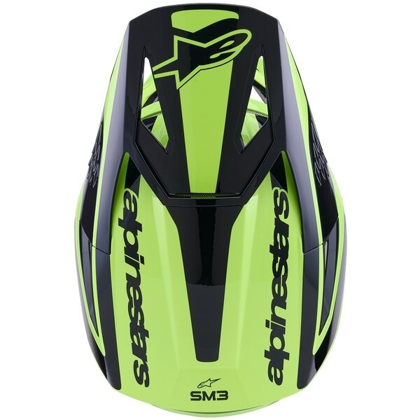 Casca cross-enduro ALPINESTARS S-M3 HEAT ECE06 S Argintiu/Albastru/Negru mat, 10