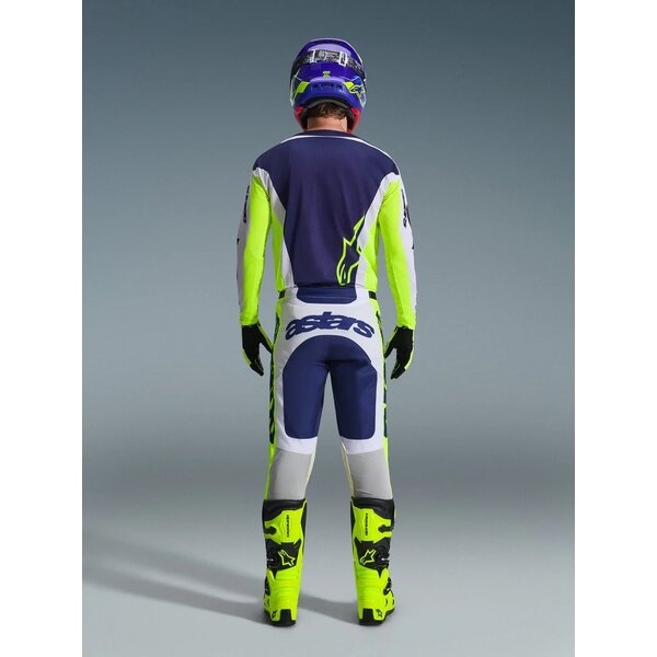 Pantaloni cross-enduro ALPINESTARS RACER AIR RIWAY 2026 Negru/Alb 34, 14