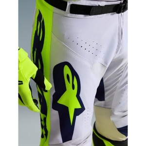Pantaloni cross-enduro ALPINESTARS RACER AIR RIWAY 2026 Negru/Alb 34, 7
