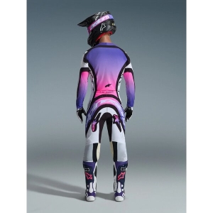Pantaloni cross-enduro ALPINESTARS SUPERTECH AFD VISTA 2026 30 Alb/Mov/Negru, 16