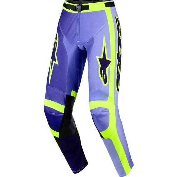 Pantaloni cross-enduro ALPINESTARS RACER PORTL 2026 34 Mov/Galben fluo, 2