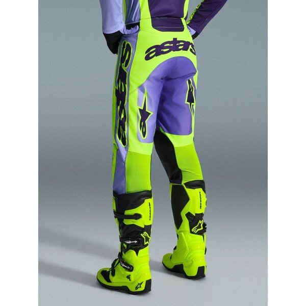 Pantaloni cross-enduro ALPINESTARS RACER PORTL 2026 34 Mov/Galben fluo, 6