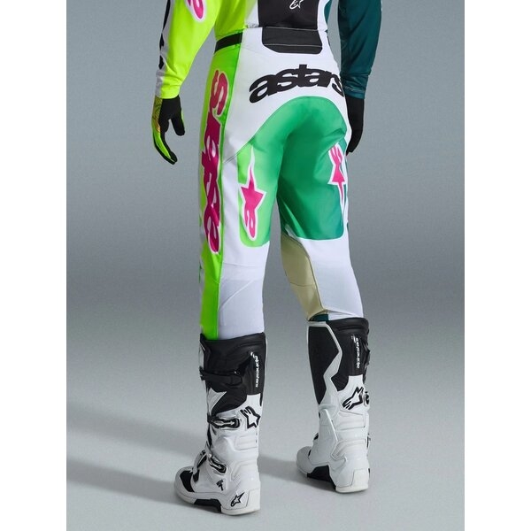 Pantaloni cross-enduro ALPINESTARS RACER PORTL 2026 34 Mov/Galben fluo, 13
