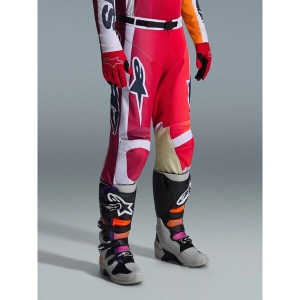 Pantaloni cross-enduro ALPINESTARS RACER PORTL 2026 34 Mov/Galben fluo, 5
