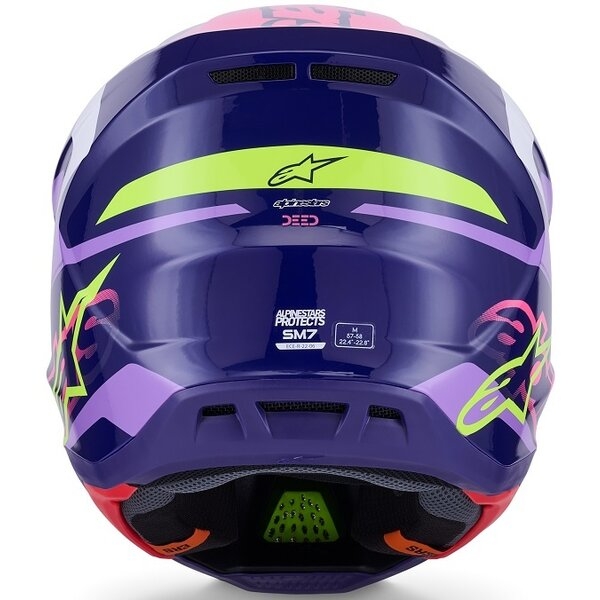 Casca cross-enduro ALPINESTARS SUPERTECH S-M7 DEED ECE06 S Mov/Roz, 4
