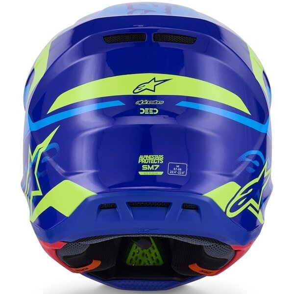 Casca cross-enduro ALPINESTARS SUPERTECH S-M7 DEED ECE06 S Mov/Roz, 14