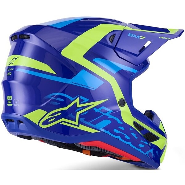 Casca cross-enduro ALPINESTARS SUPERTECH S-M7 DEED ECE06 S Mov/Roz, 16