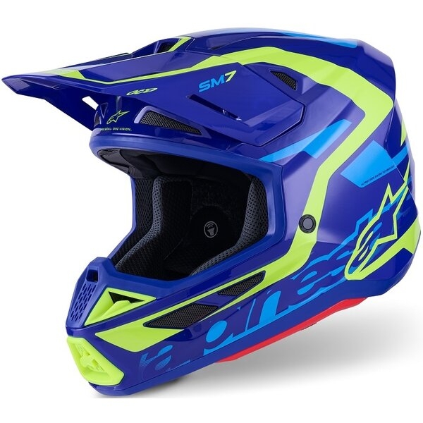 Casca cross-enduro ALPINESTARS SUPERTECH S-M7 DEED ECE06 S Mov/Roz, 17