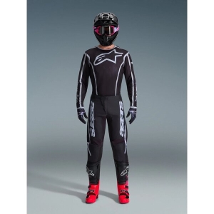 Pantaloni cross-enduro ALPINESTARS FLUID APEX 2026 36 Rosu/Alb, 4