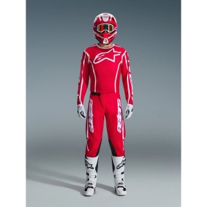 Pantaloni cross-enduro ALPINESTARS FLUID APEX 2026 36 Rosu/Alb, 17