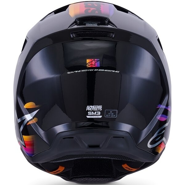 Casca cross-enduro ALPINESTARS S-M3 FORCE ECE06 M Negru, 4