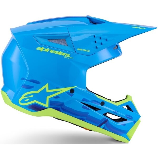 Casca cross-enduro ALPINESTARS S-M3 FORCE ECE06 M Negru, 13