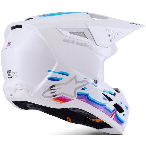 Casca cross-enduro ALPINESTARS S-M3 FORCE ECE06 M Negru, 19
