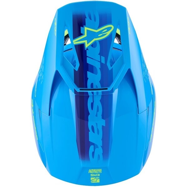 Casca cross-enduro ALPINESTARS S-M3 FORCE ECE06 M Negru, 22