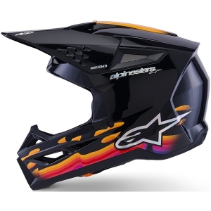 Casca cross-enduro ALPINESTARS S-M3 FORCE ECE06 M Negru, 5