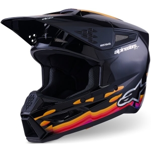Casca cross-enduro ALPINESTARS S-M3 FORCE ECE06 M Negru, 23
