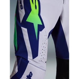 Pantaloni cross-enduro ALPINESTARS SUPERTECH VISTA 2026 30 Gri/Galben fluo/Albastru, 5