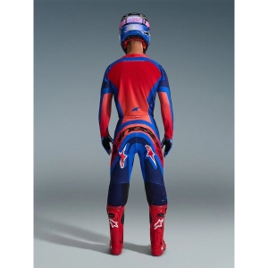 Pantaloni cross-enduro ALPINESTARS SUPERTECH VISTA 2026 30 Gri/Galben fluo/Albastru, 6