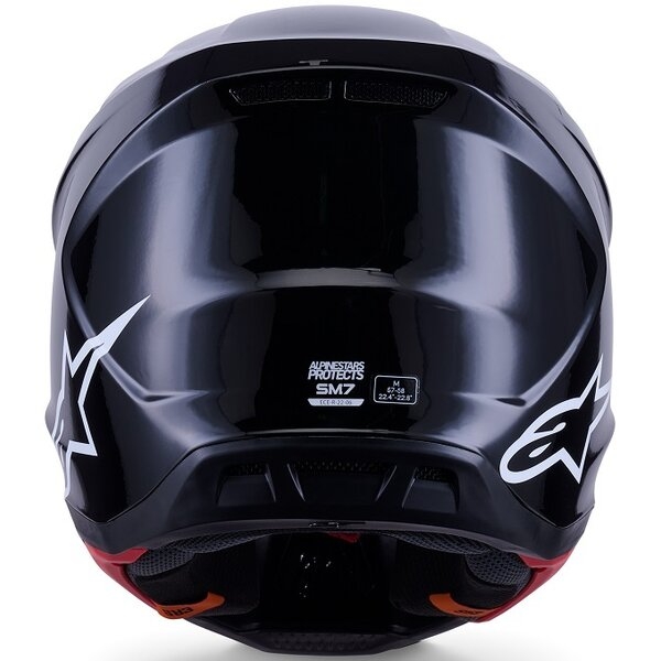 Casca cross-enduro ALPINESTARS SUPERTECH S-M7 SOLID ECE06 Negru S, 4
