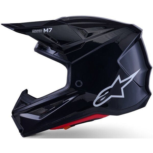 Casca cross-enduro ALPINESTARS SUPERTECH S-M7 SOLID ECE06 Negru S, 14
