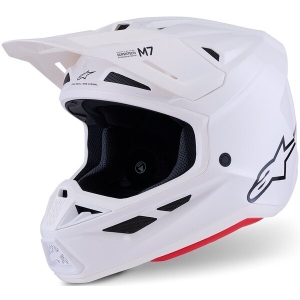 Casca cross-enduro ALPINESTARS SUPERTECH S-M7 SOLID ECE06 Negru S, 7