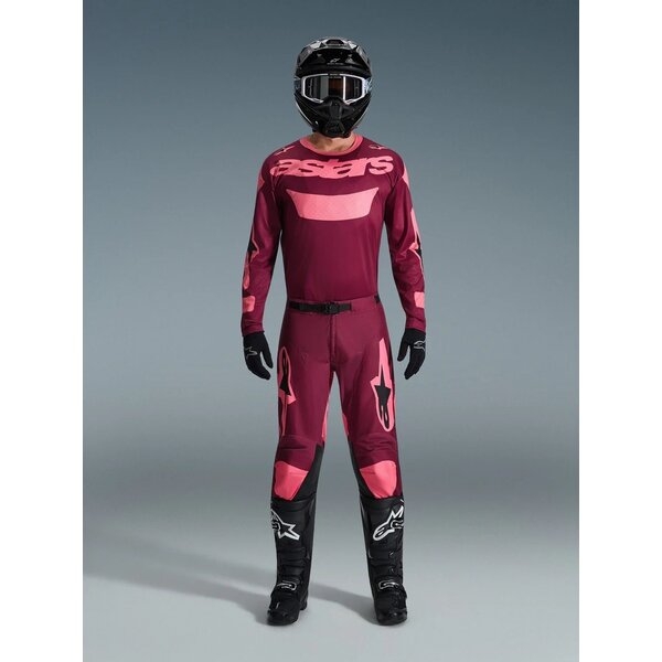 Tricou cross-enduro ALPINESTARS RACER RIWAY 2026 XL Alb/Albastru/Rosu, 17