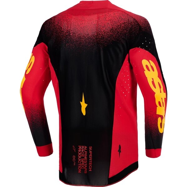 Tricou cross-enduro ALPINESTARS SUPERTECH SCENZ 2026 L Mov/Galben fluo, 7