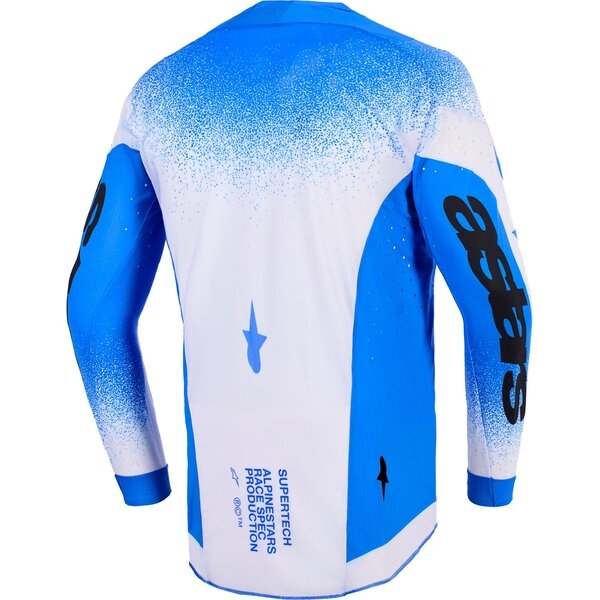 Tricou cross-enduro ALPINESTARS SUPERTECH SCENZ 2026 XL Albastru/Alb, 10