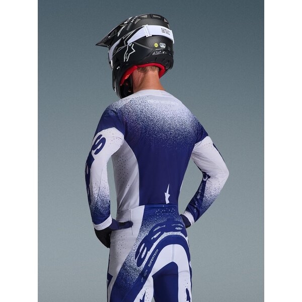 Tricou cross-enduro ALPINESTARS SUPERTECH SCENZ 2026 XL Albastru/Alb, 18