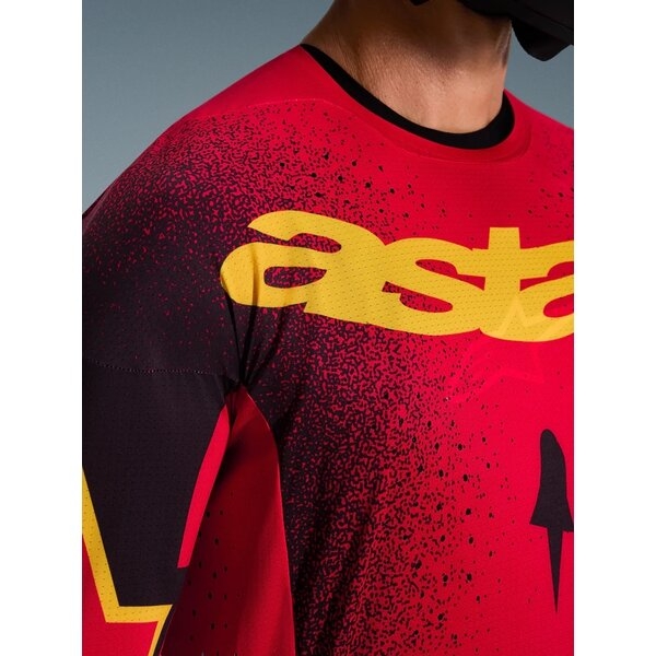 Tricou cross-enduro ALPINESTARS SUPERTECH SCENZ 2026 XL Albastru/Alb, 20