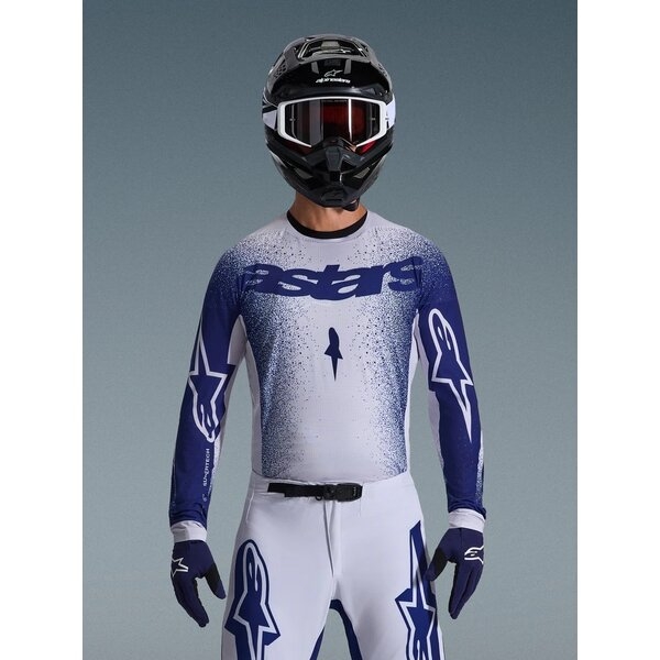 Tricou cross-enduro ALPINESTARS SUPERTECH SCENZ 2026 XL Albastru/Alb, 22