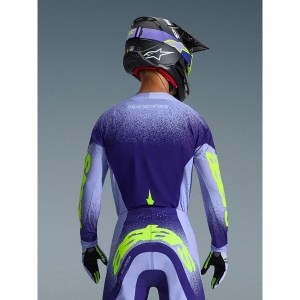 Tricou cross-enduro ALPINESTARS SUPERTECH SCENZ 2026 XL Albastru/Alb, 3