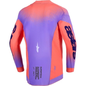 Tricou cross-enduro ALPINESTARS SUPERTECH SCENZ 2026 XL Albastru/Alb, 15