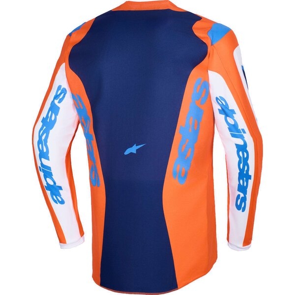 Tricou cross-enduro ALPINESTARS FLUID GRID 2026 M Albastru/rosu, 5