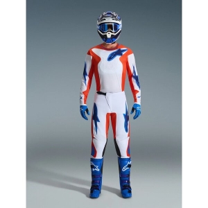 Tricou cross-enduro ALPINESTARS FLUID GRID 2026 M Albastru/rosu, 11