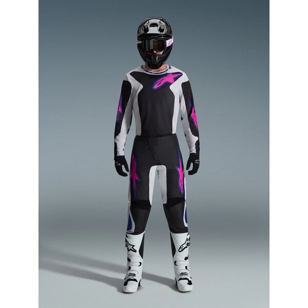 Tricou cross-enduro ALPINESTARS FLUID GRID 2026 L Albastru/rosu, 10
