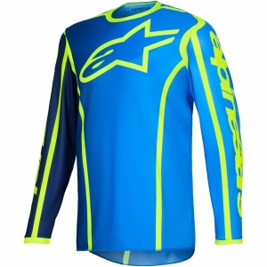 Tricou cross-enduro ALPINESTARS FLUID APEX 2026 S Negru/Gri