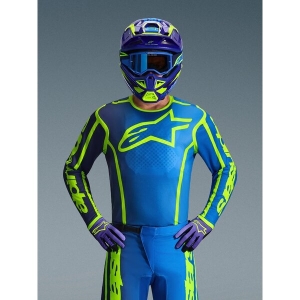 Tricou cross-enduro ALPINESTARS FLUID APEX 2026 XXL Galben/Negru, 15