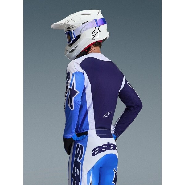Tricou cross-enduro ALPINESTARS RACER AIR PORTL 2026 S Albastru/Alb, 5