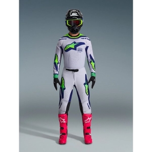 Tricou cross-enduro ALPINESTARS SUPERTECH VISTA 2026 XL Galben/Mov/Negru, 15
