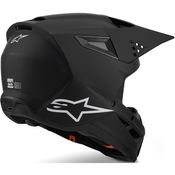 Casca cross-enduro ALPINESTARS S-M3 SOLID ECE06 Negru S, 10