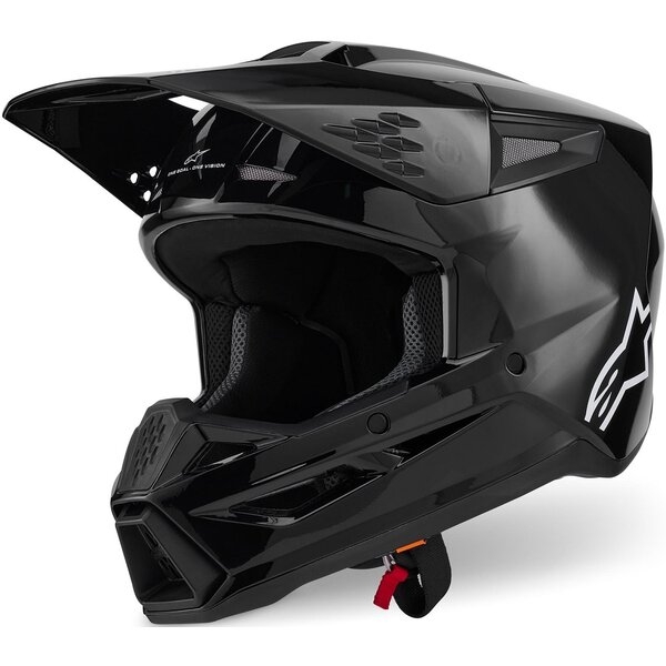 Casca cross-enduro ALPINESTARS S-M3 SOLID ECE06 Negru S, 12