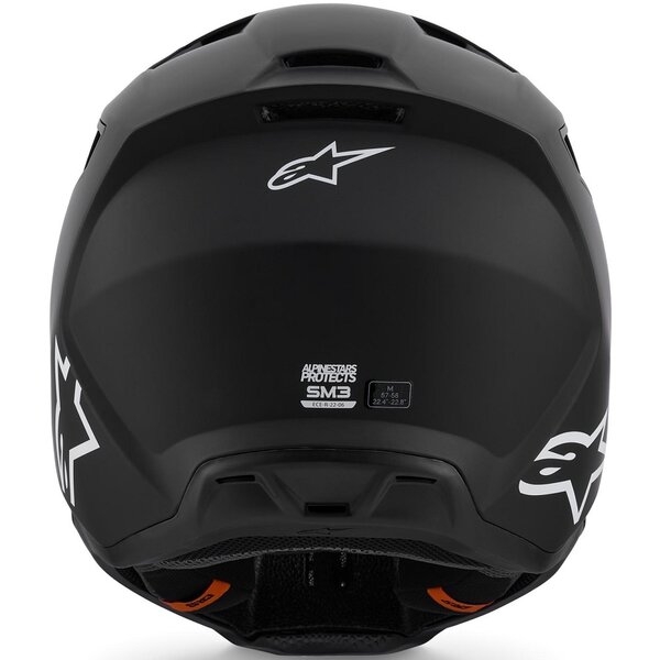 Casca cross-enduro ALPINESTARS S-M3 SOLID ECE06 Negru S, 14