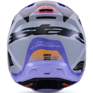 Casca cross-enduro ALPINESTARS S-M3 JETTSON ECE06 M Gri/Mov/Negru, 6