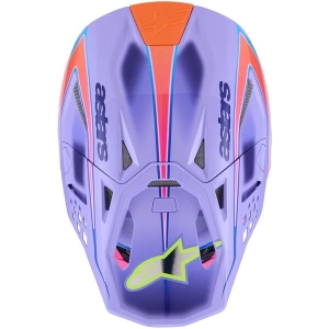 Casca cross-enduro ALPINESTARS SUPERTECH S-M10 JETT LAWRENCE R01 ECE06 S Mov/Roz fluo/Galben fluo, 7